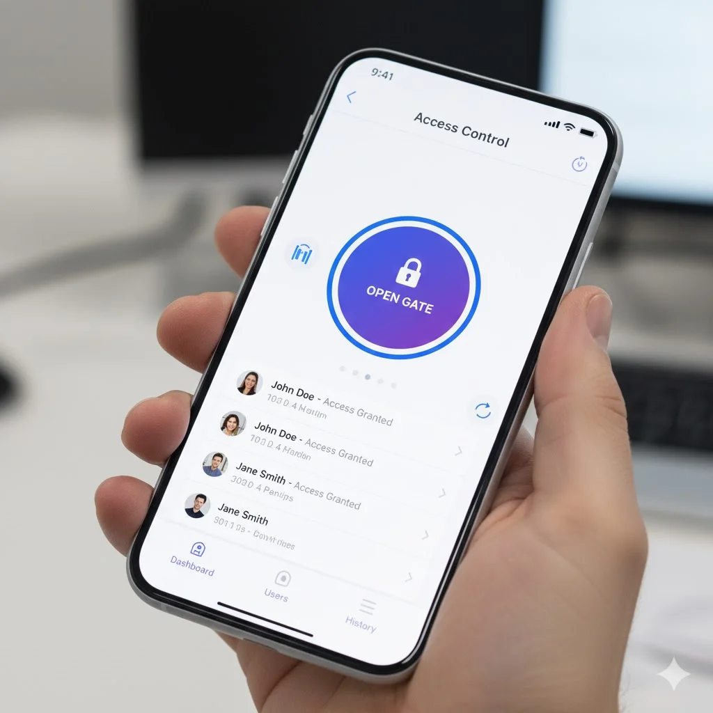 App de control de acceso Kofur disponible en iOS y Android